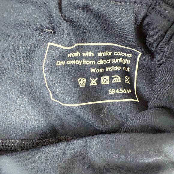 Sweaty Betty Women Navy Power Crop-50cm/20in Leggings Size XS Running Training - Picture 5 of 6